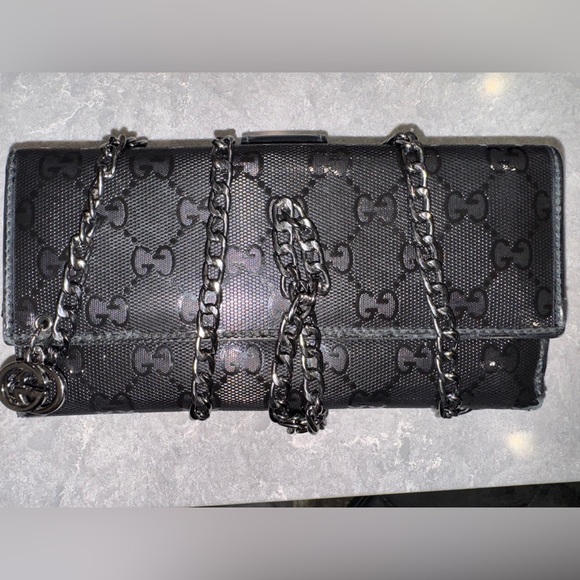 SOLD ๐จ Gucci Imprime Interlocking GG Wallet - Picture 11 of 13